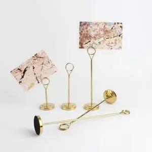 [룽스66]메모지 홀더 메모홀더 POP 사진 집게 1P 10cm