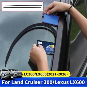 앞유리 Weatherstrip Toyota Land Cruiser 300 Lexus LX600 -2026 자동차 액세서리 소음 방지 방진 간격 필