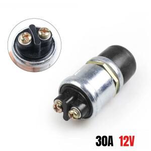 50A 12V 방수 자동차 보트 트랙 스위치 푸시 버튼 엔진 시동 스타터 BX101964
