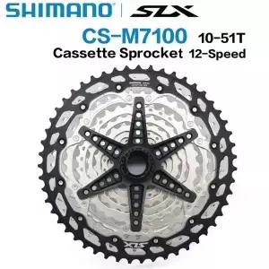 시마노 SLX CS M7100 카세트 12 단 프리휠 톱니 산악 자전거 MTB s 1045T 1051T 스프로킷