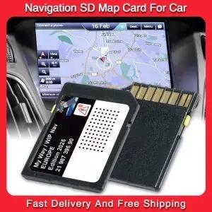 시트로엥 DS3 C3/C4/C5/C8 피카소 C3/C4 Berlingo My Way Sat Nav 16GB용 2198739590 SD 카드 내비게이션