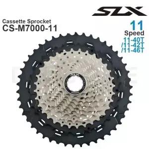 Shimano SLX M7000 11v 카세트 스프로킷 11 속도 CSM700011 HYPERGLIDE MTB 자전거 원래 부품용