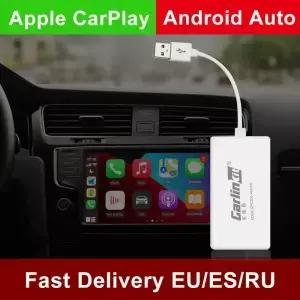 CarlinKit 무선 카플레이 동글 안드로이드 자동차 라디오 에어플레이 음악 USB 스마트 미러 링크 오토킷