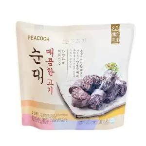 피코크 매콤한 고기 순대 515g x 1개 아이스박스포장 po404391