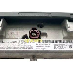 카플레이 모니터 디스플레이 carplay 네비게이션 브랜드 신제품 BM8709339042 8709339 LCD 8 8인치 BMW 3시리즈 4시리즈 F30 F3x EVO CID 터치스크린 중앙 정보 AL3012