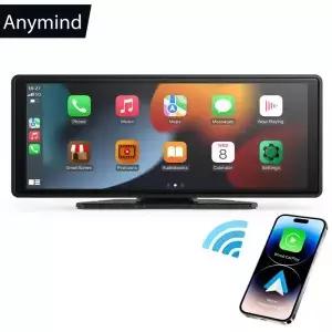 10인치 무선 CarPlay 안드로이드 오토 스크린 HD 터치스크린 1080P 후방 카메라 GPS 음성 제어 블루투스