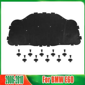 BMW 호환 E60 2006 2008-2010 프론트 후드 엔진 소음 단열 코튼 패드 방음 매트  51487148208
