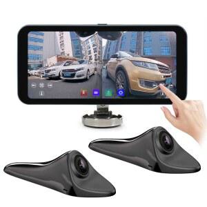 카플레이 모니터 디스플레이 carplay 네비게이션 AHD 1080P 디지털 사이드카메라 블라인드 경보 시스템을 갖춘 Carsanbo의 신상 6 25인치 자동차 터치 분할
