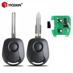 YIQIXIN 315/447/433.92MHz 4D60 칩 리모컨 자동차 키 쌍용 액티언 카이런 렉스턴 코란도 2버튼 미가공