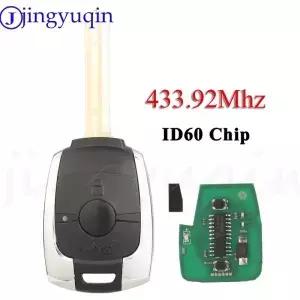 JYQ 2버튼 원격 자동차 키 433.92Mhz FSK 4D60 칩 쌍용 액티언 Kyron Rexton Korando Stavic Tivoli Aoto