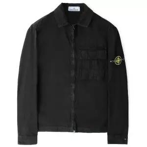 스톤아일랜드 26SS 스톤 집업 셔츠형 자켓 블랙 L1S151200008 S00WN V0129 157831777