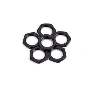 50pcs 8mm 라이트 듀티 아연 합금 기타 베이스 소켓 잭 너트 교체 하드웨어 컬러 악기 수리용