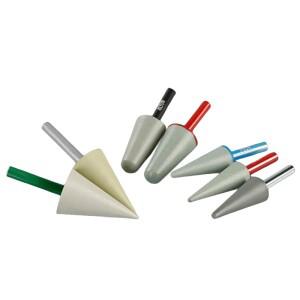 6Pcs 다이아몬드 장착 포인트 금속 금형 연마 용 그라인딩 헤드 로타리 도구 버 세트 수지 비트