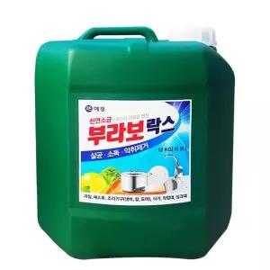 애경 부라보 락스 12Kg 주방 청소 욕실 세제 대용량 업소용