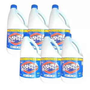 유한락스 레귤러 2L 6개