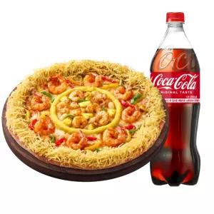 피자헛 더블 쉬림프 크런치 오리지널 L+콜라 1.25L