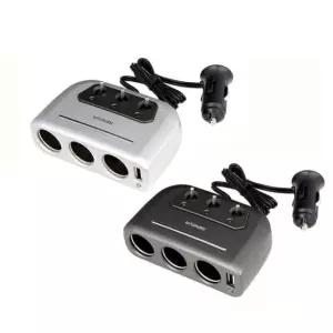 제노바 시가잭 스위치 멀티소켓 멀티소캣 동시충전 USB 3구소캣 [m027F9F]