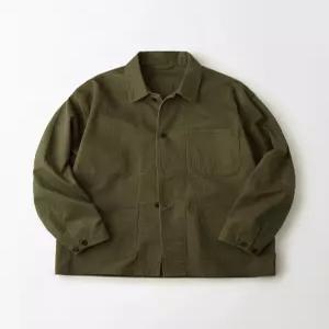 아웃스탠딩 OS26SSJK30OG 사파리자켓 캐주얼 U.S.N N-3 HBT JACKET_OLIVE GREEN 5887033