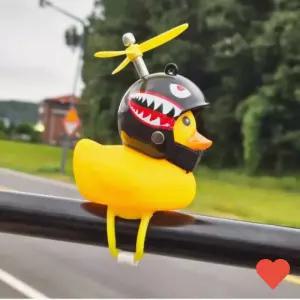 바이크 용품 오토바이 자전거 킥보드 오리 인형 악세사리