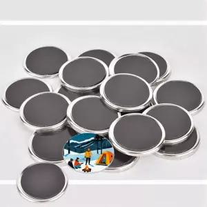 58MM 원형 자석형 핀버튼 키링 금속 DIY 100개입 58mm핀버튼 뱃지 핀 뱃지재료