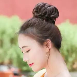 똥머리 국산 셀프 가발 복실복실 곱창가발 올림머리