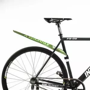 열심히 자전거 이동식 펜더 플라스틱 다채로운 전면 후면 머드 가드 Fixie 도로 날개 사이클링 액세서리