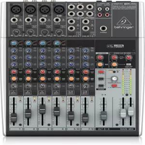 베링거 XENYX 1204USB 프리미엄 12입력 2/2버스 믹서(XENYX 마이크 프리앰프 및 브리티시 EQ USB/오디오