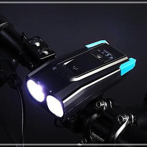 자전거 킥보드 대용량 라이트 전조등 전자벨 LED 블루