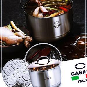 까사니 스텐 미니버켓 5L 아이스버킷 찜솥 찜냄비