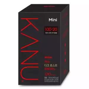 맥심 카누 미니 다크 로스트 아메리카노 100T+20T