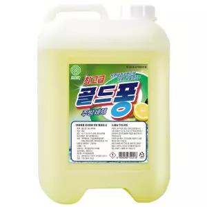크로바 주방세제 골드퐁[최고급] 13kg 업소용/말통/대용량
