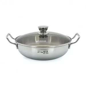 키친아트 A1G9Z2F4 통3중 일품 궁중전골 냄비 28cm 업소용 가정용 라면 찌개냄비