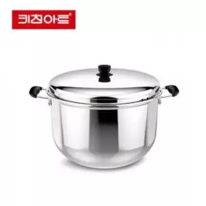 키친아트 Q5M2D0K6 곰솥 들통 찜통 찜솥 스텐 큰냄비 28cm
