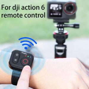 Dji Action6/action5 Pro/action4/osmo 360 무선 블루투스 리모컨 미니 스마트 셔터 컨트롤러 카메라 액세