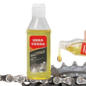 100ml 전기 톱 오일 체인 바이크 오토바이 윤활제 헤지 트리머 용 합성 도구