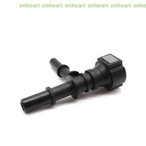 [C]1pcs 9.49 티 커넥터 자동차 연료 호스 퀵 플러그 릴리스 피팅 나일론 오일 라인 파이프 어댑터