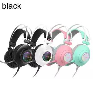 유선 게이밍 헤드셋 N550 ENC 가상 7.1 RGB(블랙)