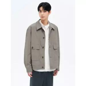 [국내정품] 에잇세컨즈 8SECONDS 나일론 블루종 재킷 베이지 215439BY5A 215439BY5A