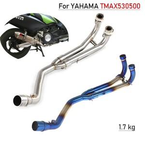 Tmax 500 바이크 오토바이 배기 시스템  T-MAX 530 51mm 프론트 링크 파이프