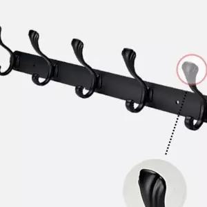 (올핀)스텐레스 블랙 다용도 벽걸이후크 디자인후크