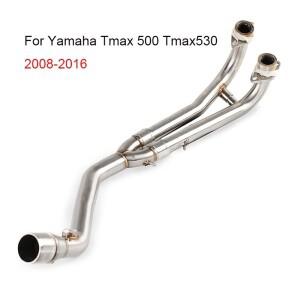 Tmax 500 530 2008- 용 바이크 오토바이 슬립온 배기 머플러 풀 시스템 포함