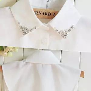 (다올)여성 페이크 블라우스 레이어드 카라 넥 케이프 셔츠