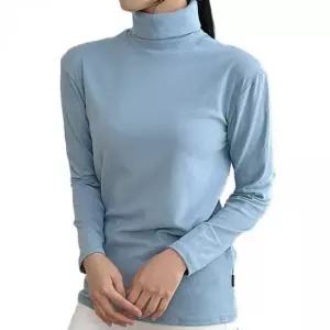 친절한탄씨 목폴라 티셔츠 반폴라 긴팔티 겨울 폴라티 하이목 목티 레이어드티셔츠 목폴라 폴라티