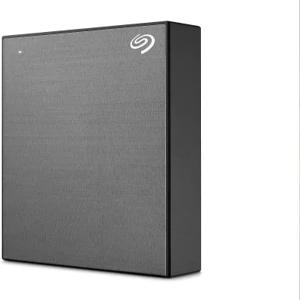 Seagate One Touch 2TB 비밀번호 활성화 하드웨어 암호화 휴대용 외장 하드 드라이브 PC 노트북 및 Mac USB