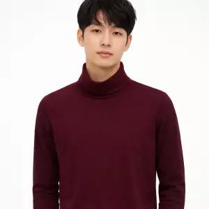 [리미드] 남성 슬림 골지 터틀넥 니트 티셔츠 5C-KN-Q041