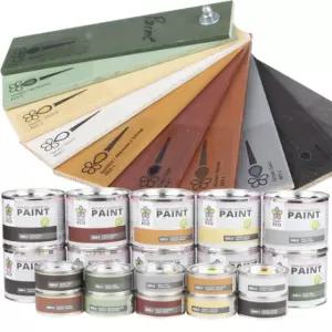 (Paint Eco) 천연페인트 (0.5L) 천연재료 페인트 [W01CD3B]
