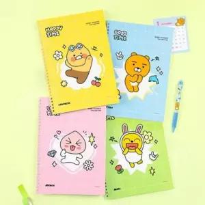 신학기 캐릭터 노트 공책 신학기 스프링 카카오프렌즈 노트 (10권) 원링