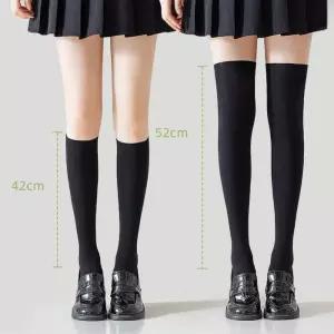 [유니크셀]얇은 골프 니삭스 무릎 반스타킹 2color DK-0158 (48037045)