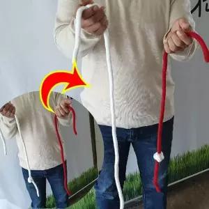 마술용 234CYE40 고급 컬러 로프 3미터 마술 소품 무대용