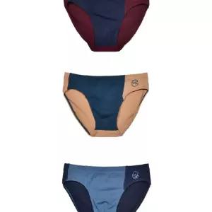 투톤 컬러 남아동 삼각 3매입어린이팬티 키즈 언데웨어 아언더웨어 아팬티 세트